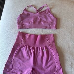 AYBL Women's Pink Workout Set